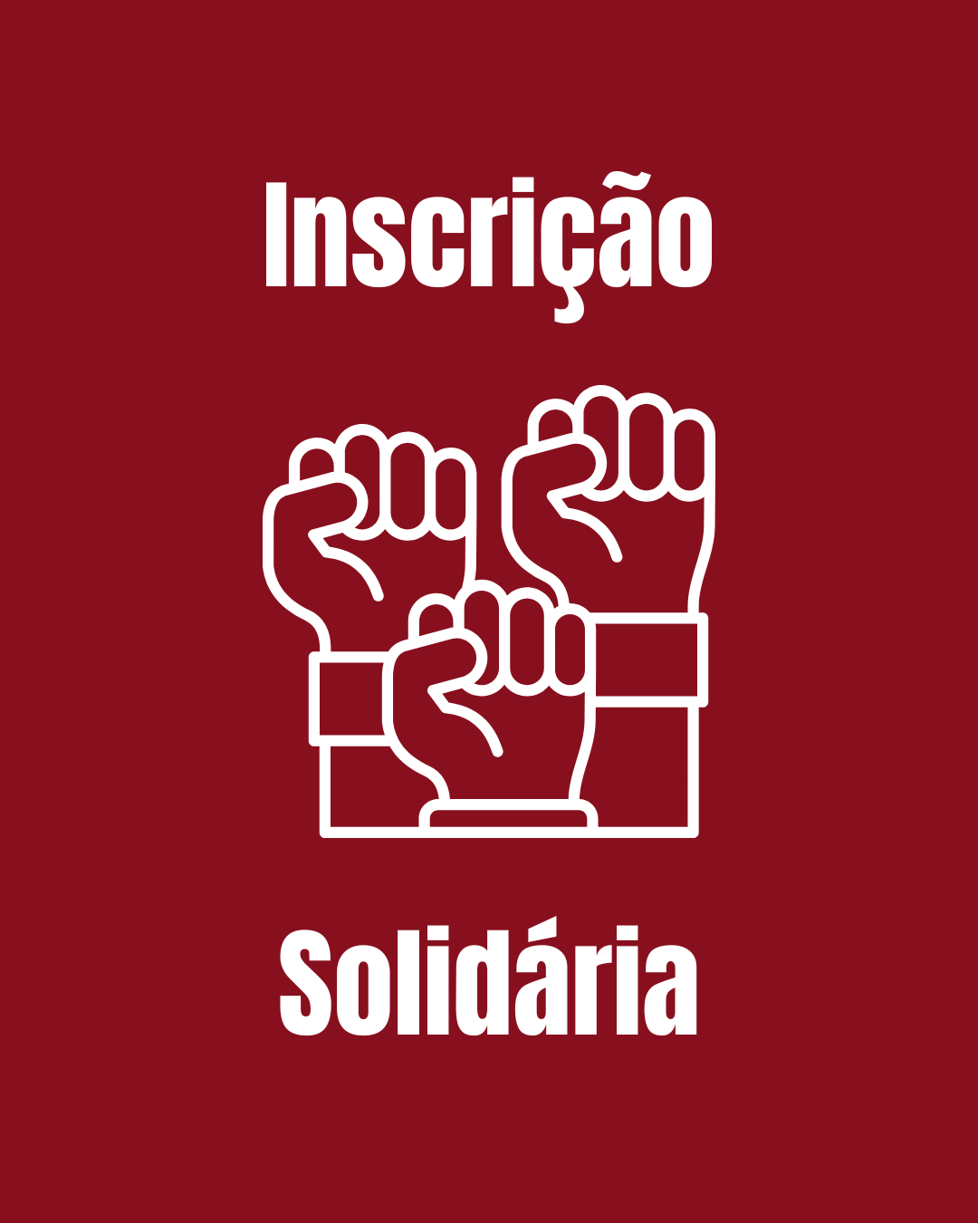 Inscrição Solidária
